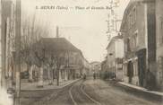 38 Isere CPA FRANCE 38 "Genas, Place et grande rue".