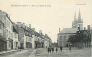 71 SaÔne Et Loire CPA FRANCE 71 " Bourbon Lancy, Place de l'Hôtel de Ville".