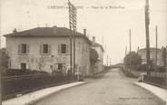 71 SaÔne Et Loire CPA FRANCE 71 " Crèches sur Saone, Pont de la Belle Vue".