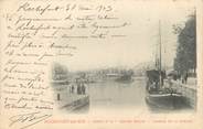 17 Charente Maritime CPA FRANCE 17 "Rochefort sur Mer, Bassin n° 2, Square Bellot, Caserne de la Douane".