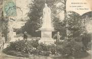 17 Charente Maritime CPA FRANCE 17 "Marans, Le jardin public, La statue Dinot".