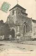 17 Charente Maritime CPA FRANCE 17 'Brouage, L'église et le Monument de Champlain".