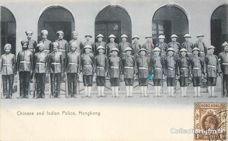 cpa-chine-hong-kong-police-asie-chine-hong-kong-ref-156738-collection-jfm-fr