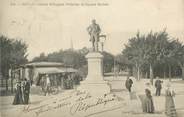 17 Charente Maritime CPA FRANCE 17 " Royan, Statue Eugène Pelletan et Square Botton".