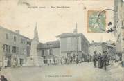 38 Isere CPA FRANCE 38 "Roybon, Place St Romme".