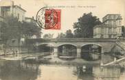 17 Charente Maritime CPA FRANCE 17 " Jonzac, Pont sur la Seugne".