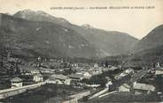 73 Savoie CPA FRANCE 73 " Aigueblanche, Vue générale sur Bellecombe et Grand Coeur".