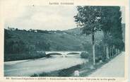 73 Savoie CPA FRANCE 73 " Aiton, Route nationale, pont sur l'Arc'.