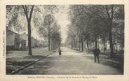 86 Vienne CPA FRANCE 86 "Nieuil l'Espoir, L'Avenue de la gare et le champ de foire"