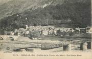 06 Alpe Maritime CPA FRANCE 06 "Isola, Vallée de la Tinée, le vieux pont"