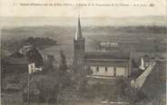 38 Isere CPA FRANCE 38 " St Hilaire de la Côte, L'église et le panorama de la plaine"'