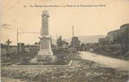 38 Isere CPA FRANCE 38 " La Balme les Grottes, La place et le monument aux morts'