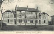 38 Isere CPA FRANCE 38 " Sillans, Le Groupe Scolaire et la Mairie"