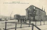 88 Vosge CPA FRANCE 88 " Saulcy sur Meurthe, Maisons et Moulin Rhor en ruines" / GUERRE DE 1914-1915