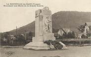 88 Vosge CPA FRANCE 88 "La Neuveville les Raon, Le monument aux morts"