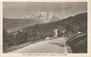 74 Haute Savoie CPA FRANCE 74 " Le Crêt, La route de St Gervais à Megève"