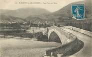 74 Haute Savoie CPA FRANCE 74 " St Martin sur Sallanches , Vieux pont sur l'Arve"