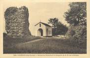 74 Haute Savoie CPA FRANCE 74 "Feigères, Ruines du Chatelard et chapelle de Notre Dame de la Salette"