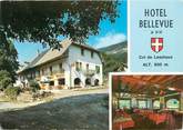 74 Haute Savoie CPSM FRANCE 74 " Col de Leschaux, Hôtel Bellevue"