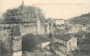 38 Isere CPA FRANCE 38 " Saint Antoine, Porte de Lyon et façade ouest de la Basilique"