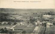 38 Isere CPA FRANCE 38 " St Victor de Cessieu, Vue panoramique de Vaux"