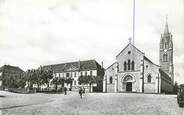 38 Isere CPSM FRANCE 38 " Dolomieu, L'église et la Mairie"