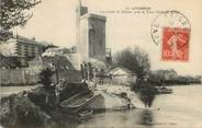84 Vaucluse CPA FRANCE 84 " Avignon, Les bords du Rhône près de la Tour Philippe le Bel"