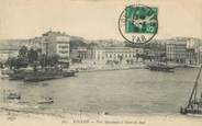 83 Var CPA FRANCE 83 "Toulon, Port marchand et Gare du Sud"