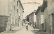 38 Isere CPA FRANCE 38 " Chatte, Grande Rue et Usine Courtial"