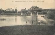 69 RhÔne CPA FRANCE 69 " Villefranche sur Saône, Le Pont de Frans'