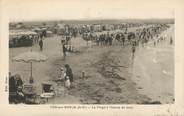 13 Bouch Du Rhone CPA FRANCE 13 " Fos sur Mer, La plage à l'heure du bain"