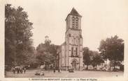 44 Loire Atlantique CPA FRANCE 44 " Geneston en Montbert, La Place de l'Eglise"