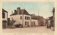 44 Loire Atlantique CPA FRANCE 44 " Moisdon la Rivière, Rue principale"