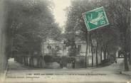 44 Loire Atlantique CPA FRANCE 44 " Nord sur Erdre, Café de la Terrasse et Boulevard Magenta"