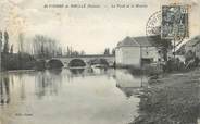 86 Vienne CPA FRANCE 86 " St Pierre de Maillé, Le pont et le moulin"