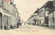 89 Yonne CPA FRANCE 89 " Bassous sur Yonne, Route de Paris"