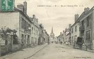 89 Yonne CPA FRANCE 89 "Chéroy, Rue de l'Hôtel de Ville"