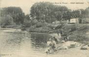 89 Yonne CPA FRANCE 89 " Port Renard, Les bords de l'Yonne"