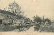 88 Vosge CPA FRANCE 88 " Docelles, Rue de la Gare et Canal de Vraichamp"