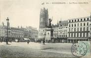 59 Nord / CPA FRANCE 59 "Dunkerque, la place Jean Bart"