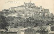 84 Vaucluse CPA FRANCE 84 " Entrechaux, Le château et les remparts"