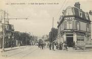 59 Nord CPA FRANCE 59 "Malo les Bains, Le Café des Sports et avenue Bel Air"