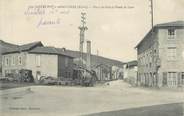 69 RhÔne CPA FRANCE 69 " Ste Foy L'Argentière, Place de l'Isle et Route de Lyon"