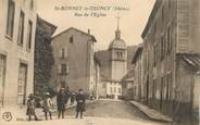 69 RhÔne CPA FRANCE 69 " St Bonnet le Troncy, Rue de l'église"