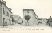 69 RhÔne CPA FRANCE 69 " St Symphorien sur Coise, Rue des Fosses et Route de St Etienne"