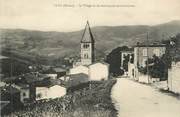 69 RhÔne CPA FRANCE 69 " Vaulx, Le village et les montagnes environnantes"