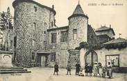 43 Haute Loire CPA FRANCE 43 " Aurec, Place de la Mairie"