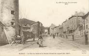 43 Haute Loire CPA FRANCE 43 " Blesle, La rue du Vallat et la Route d'Anzat le Luguet"