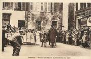 83 Var CPA FRANCE 83 " Barjols, Fête de la St Marcel, la bénédiction du boeuf"