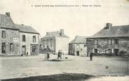 44 Loire Atlantique CPA FRANCE 44 " St Aubin des Châteaux, Place de l'Eglise"